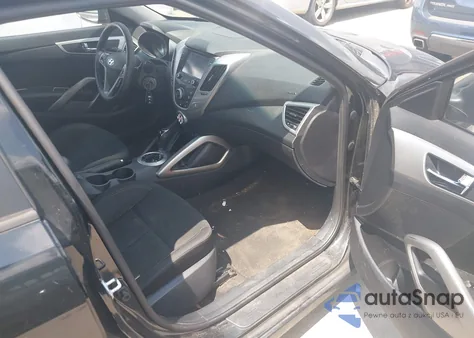 2017 Hyundai Veloster из США, поврежденный, VIN KMHTC6AD1HU309999